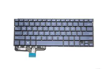 0KN0-QD1UI13 original Protek keyboard US (english) blue