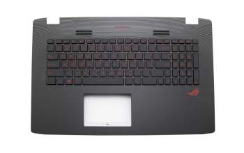 0KN0-RZ1TA13 original Pegatron keyboard incl. topcase TA (thai) black/black with backlight
