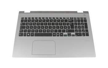0KN1-0A1GE22 original Pega keyboard incl. topcase DE (german) black/silver
