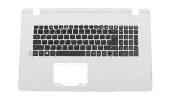 0KN1-0T1GE11 original Acer keyboard incl. topcase DE (german) black/white