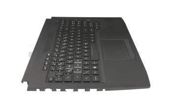 0KN1-3G1GE11 original Pega keyboard incl. topcase DE (german) black/black with backlight