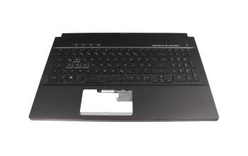 0KN1-4L2GE11 original Pega keyboard incl. topcase DE (german) black/black with backlight