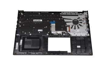 0KN1-BB3GE13 original Asus keyboard incl. topcase DE (german) black/black with backlight