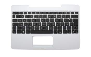 0KNB0-0107GE00 original Asus keyboard incl. topcase DE (german) black/white