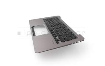 0KNB0-2632GE00 original Asus keyboard incl. topcase DE (german) black/silver with backlight