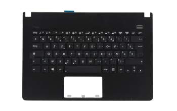 0KNB0-3104FR00 original Asus keyboard incl. topcase FR (french) black/black