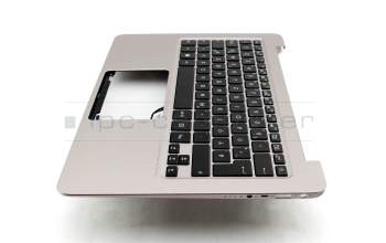 0KNB0-3131GE00 original Asus keyboard incl. topcase DE (german) black/silver
