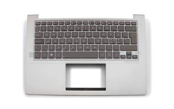 0KNB0-3625ND00 original Asus keyboard incl. topcase NO (norwegian) black/silver with backlight
