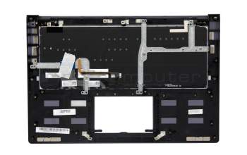 0KNB0-3629GE00 original Asus keyboard incl. topcase DE (german) black/silver with backlight