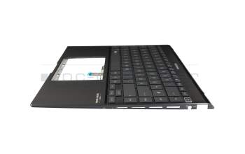 0KNB0-4602GE00 original Asus keyboard incl. topcase DE (german) black/black with backlight
