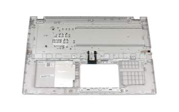 0KNB0-5116GE00 original Asus keyboard incl. topcase DE (german) grey/silver