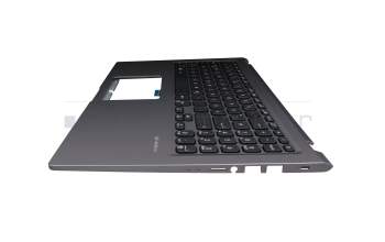 0KNB0-5117GE00 original Asus keyboard incl. topcase DE (german) black/grey (SD)
