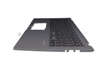 0KNB0-6117GE00 original Asus keyboard incl. topcase DE (german) black/grey