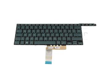 0KNB0-6822GE00 original Asus keyboard DE (german) blue with backlight
