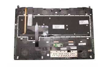 0KNB0-E600SF00 original Asus keyboard incl. topcase SF (swiss-french) black/black with backlight