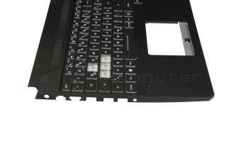 0KNR0-661BGE00 original Asus keyboard incl. topcase DE (german) black/black with backlight