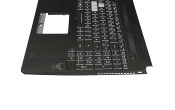 0KNR0-661BGE00 original Asus keyboard incl. topcase DE (german) black/black with backlight