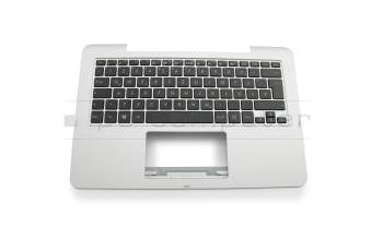 0knb0-1128ge00 original Asus keyboard incl. topcase DE (german) black/silver