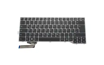 CP629211-XX original Fujitsu keyboard DE (german) black/grey with backlight
