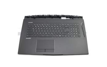 957-17A11E-C06 original MSI keyboard incl. topcase DE (german) black/black with backlight
