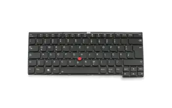 01EN735 original Lenovo keyboard DE (german) black/black matte with backlight