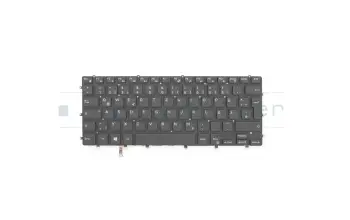 5P2NX original Dell keyboard DE (german) black with backlight