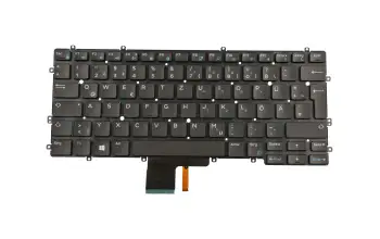 291MK original Dell keyboard DE (german) black with backlight