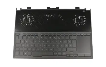90NR0101-R31GE0 original Asus keyboard incl. topcase DE (german) black/black with backlight