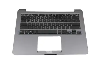 90NB0J81-R31GE0 original Asus keyboard incl. topcase DE (german) black/grey