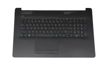L48409-041 original HP keyboard incl. topcase DE (german) black/black TP