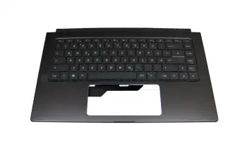 957-16S31E-C07 original MSI keyboard incl. topcase DE (german) grey/grey with backlight