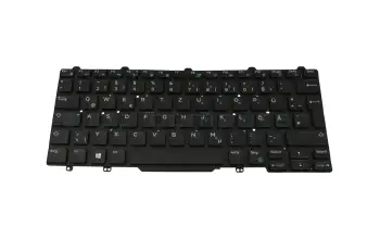 VYN3M original Dell keyboard DE (german) black/black matte with backlight
