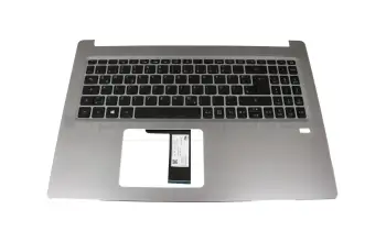 6B.GQ6N5.012 original Acer keyboard incl. topcase DE (german) black/silver with backlight