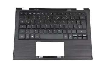 6B.H0UN8.020 original Acer keyboard incl. topcase DE (german) black/black