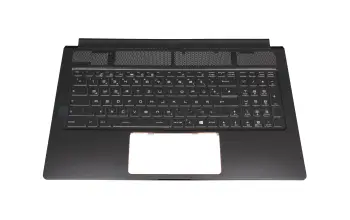 957-17G31E-C05 original MSI keyboard incl. topcase DE (german) black/black with backlight