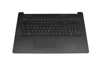 L92780-041 original HP keyboard incl. topcase DE (german) black/black PTP