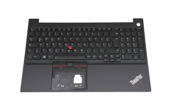 5M11A36302 original Lenovo keyboard incl. topcase DE (german) black/black with backlight and mouse-stick