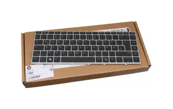 L00736-041 original HP keyboard DE (german) black/silver