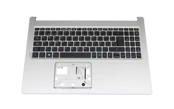 6B.HDEN7.048 original Acer keyboard incl. topcase SP (spanish) black/silver