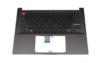 90NB0V61-R30GE0 original Asus keyboard incl. topcase DE (german) black/black with backlight