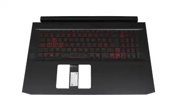 6B.Q84N2.047 original Acer keyboard incl. topcase CH (swiss) black/red/black with backlight GTX1650