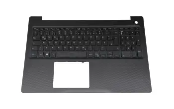 1K5WP original Dell keyboard incl. topcase DE (german) black/black