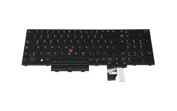 5N21B44376 original Lenovo keyboard DE (german) black/black matte with backlight and mouse-stick