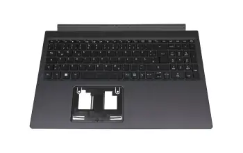 6B.Q99N2.014 original Acer keyboard incl. topcase DE (german) black/black with backlight