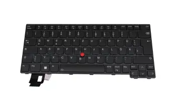 5N21D68171 original Lenovo keyboard DE (german) black/black with backlight and mouse-stick