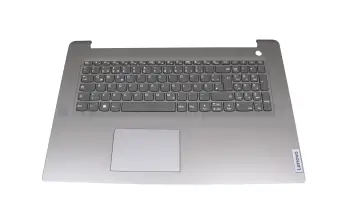 5CB1B97470 original Lenovo keyboard incl. topcase DE (german) grey/grey