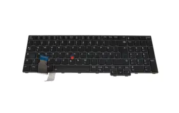 5N21D93771 original Lenovo keyboard DE (german) black/black with backlight and mouse-stick