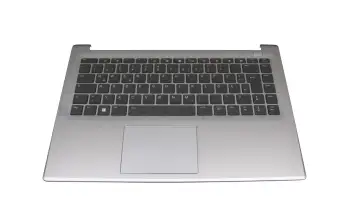 40082950 original Medion keyboard incl. topcase DE (german) black/grey with backlight