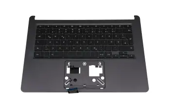 6B.HPVN7.015 original Acer keyboard incl. topcase DE (german) white/black