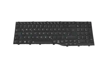 CP842249-XX original Fujitsu keyboard DE (german) black/black with backlight